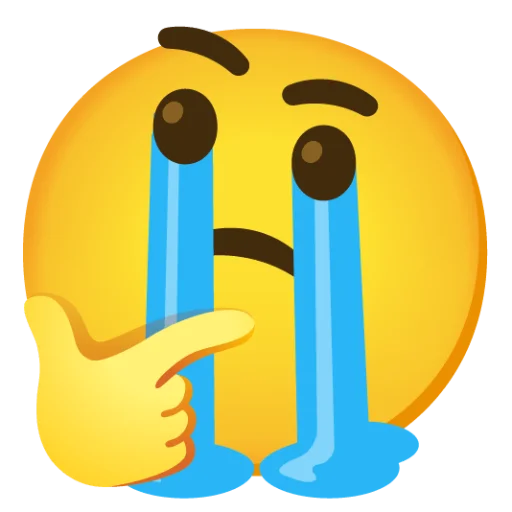 😭 Стикер «Hmm Mixed» для Telegram