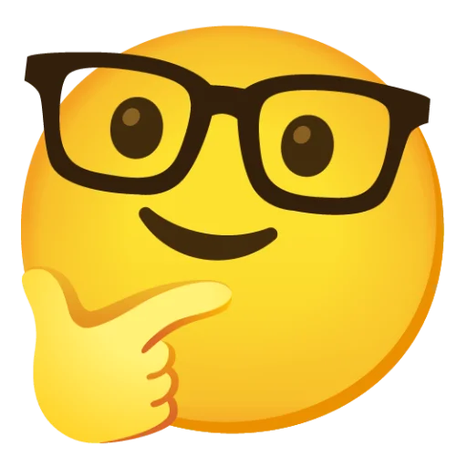 🤓 Стикер «Hmm Mixed» для Telegram