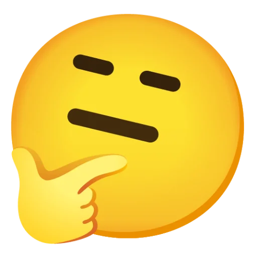 😑 Стикер «Hmm Mixed» для Telegram