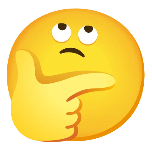 🙄 Стикер «Hmm Mixed» для Telegram