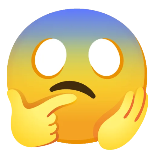 😱 Стикер «Hmm Mixed» для Telegram
