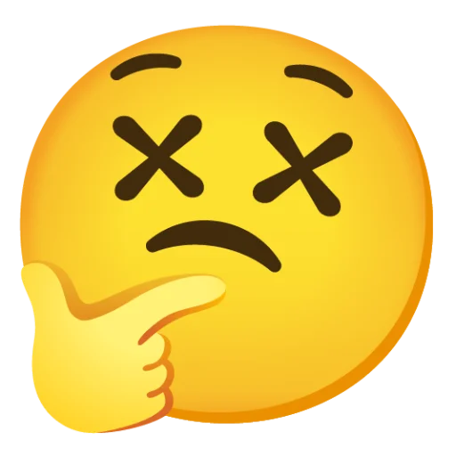 😵 Стикер «Hmm Mixed» для Telegram