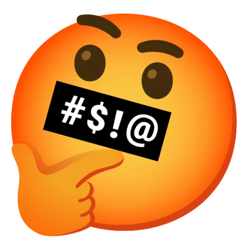 🤬 Стикер «Hmm Mixed» для Telegram