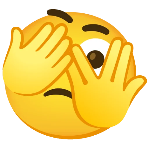 🫣 Стикер «Hmm Mixed» для Telegram