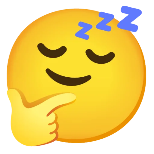 😴 Стикер «Hmm Mixed» для Telegram