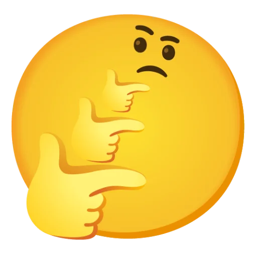 🤔 Стикер «Hmm Mixed» для Telegram
