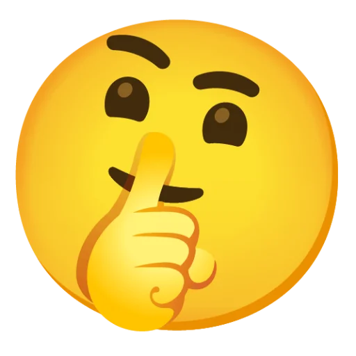 🤫 Стикер «Hmm Mixed» для Telegram