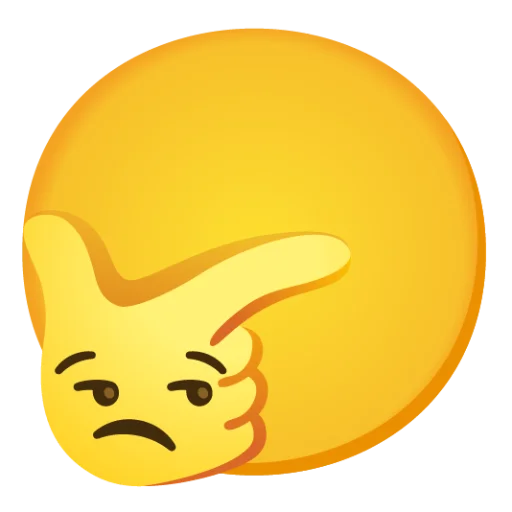 😒 Стикер «Hmm Mixed» для Telegram