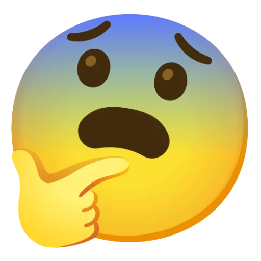 😨 Стикер «Hmm Mixed» для Telegram