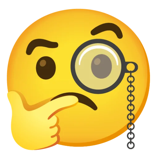🧐 Стикер «Hmm Mixed» для Telegram