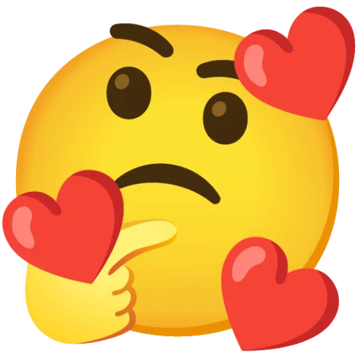 🥰 Стикер «Hmm Mixed» для Telegram