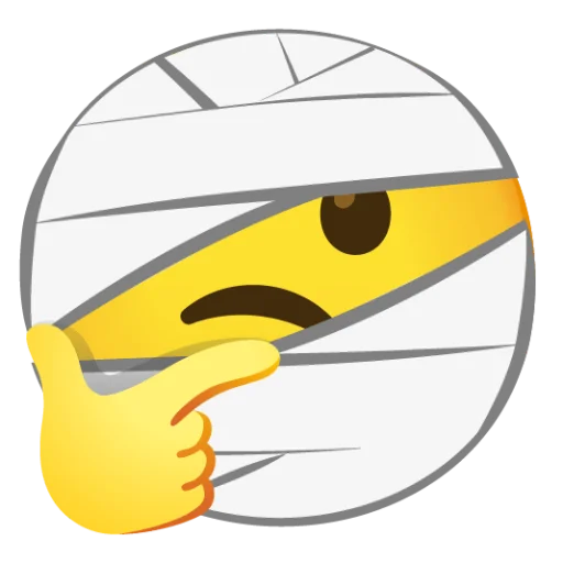 🤕 Стикер «Hmm Mixed» для Telegram