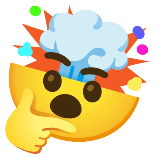 🤯 Стикер «Hmm Mixed» для Telegram