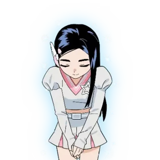 🙇‍♀️ Стикер «NewJeans Illustration kakao» для Telegram