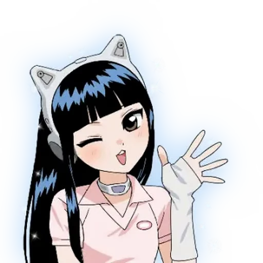 👋 Стикер «NewJeans Illustration kakao» для Telegram