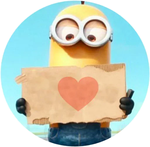 Стикерпак Minions для Telegram