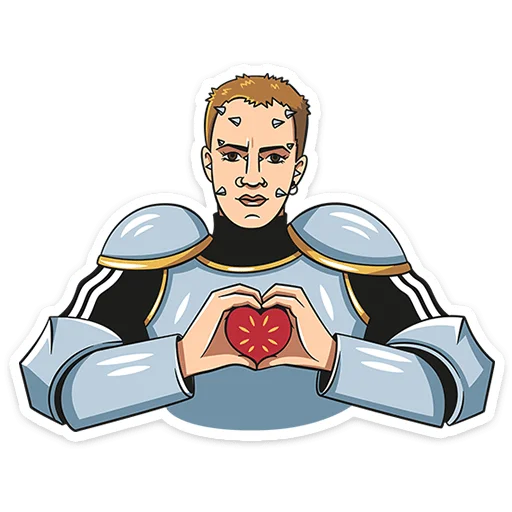 ❤ Стикер «Новые Пацанки» для Telegram