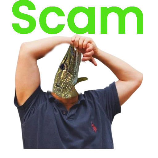 💸 Стикер «Щука и Окунь Мемы» для Telegram