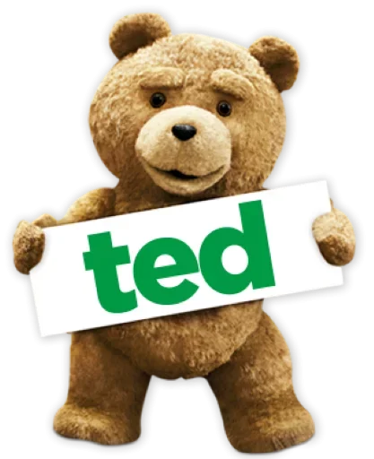 Стикерпак TED для Telegram