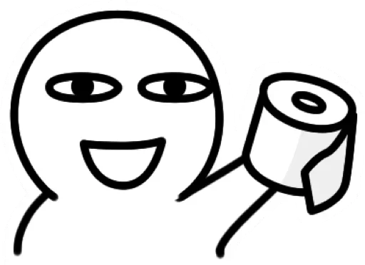 😉 Стикер «New White Man» для Telegram