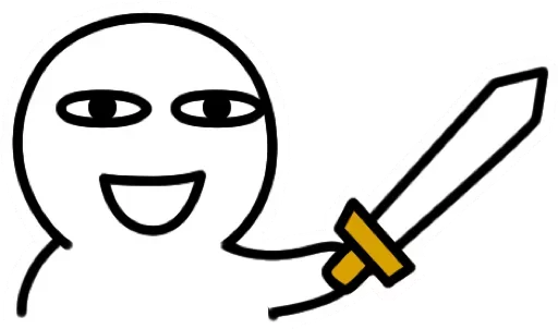😜 Стикер «New White Man» для Telegram