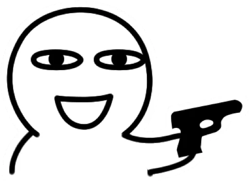 😛 Стикер «New White Man» для Telegram