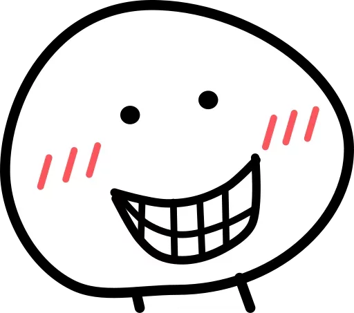 😛 Стикер «New White Man» для Telegram