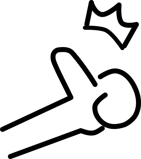 👍 Стикер «New White Man» для Telegram