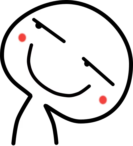 😛 Стикер «New White Man» для Telegram