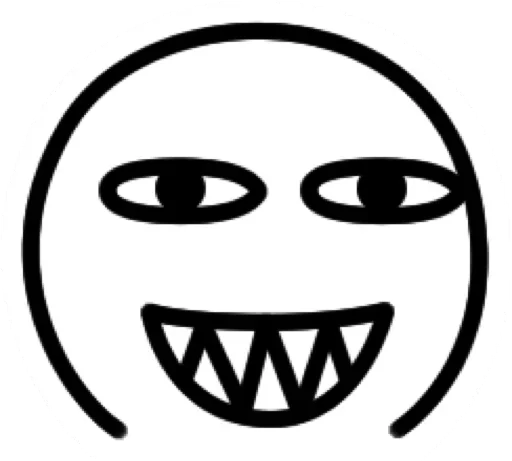 ☹️ Стикер «New White Man» для Telegram