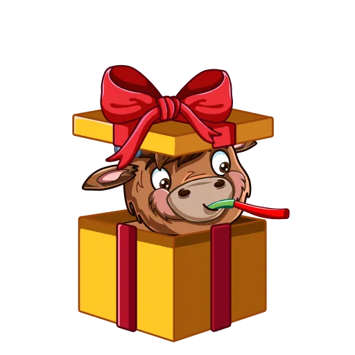 🎁 Стикер «New Year 2021 FABERLIC» для Telegram