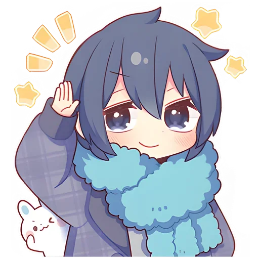 Стикерпак Winter Couple для Telegram