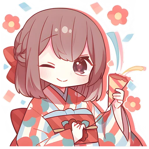 🥳 Стикер «Winter Couple» для Telegram