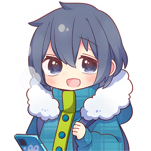 😳 Стикер «Winter Couple» для Telegram