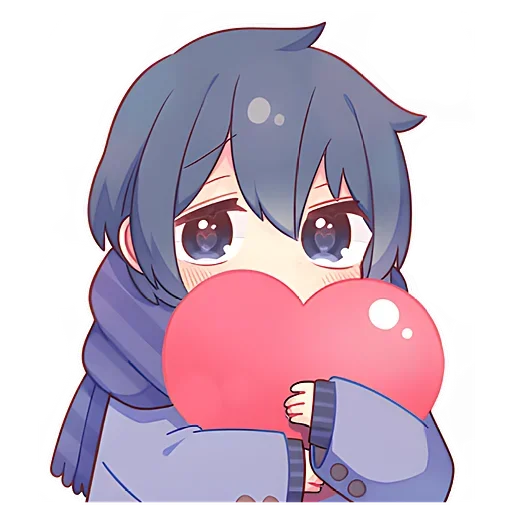 ❤ Стикер «Winter Couple» для Telegram