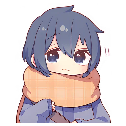 😐 Стикер «Winter Couple» для Telegram
