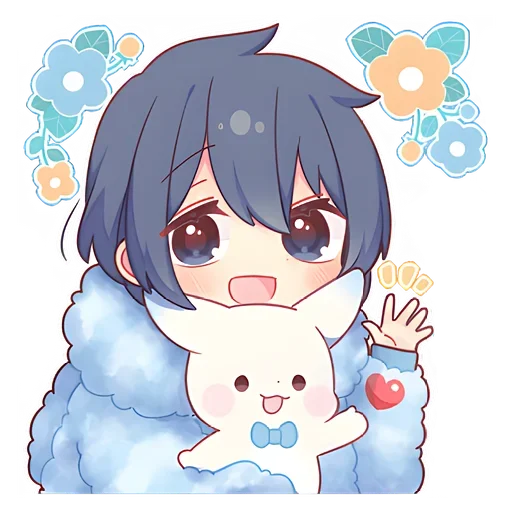 👋 Стикер «Winter Couple» для Telegram