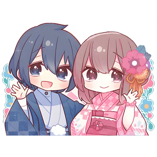 🥰 Стикер «Winter Couple» для Telegram