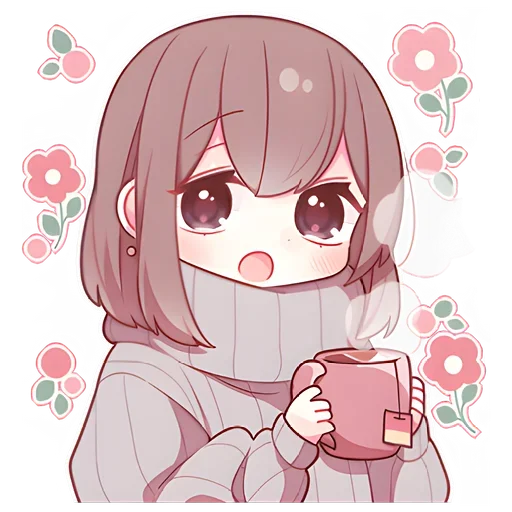 ☕ Стикер «Winter Couple» для Telegram