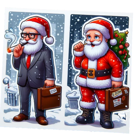 ☺️ Стикер «С Новым годом бизнес» для Telegram
