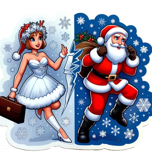 😆 Стикер «С Новым годом бизнес» для Telegram