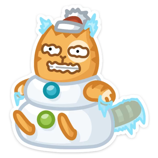🎅 Стикер «Новогодний Персик» для Telegram