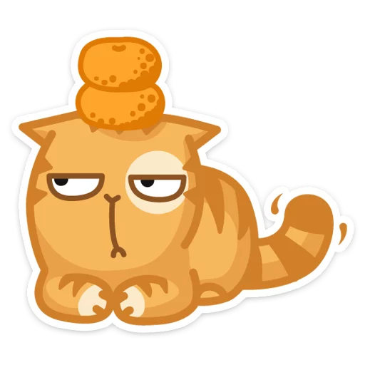 🎅 Стикер «Новогодний Персик» для Telegram