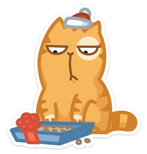 🎅 Стикер «Новогодний Персик» для Telegram
