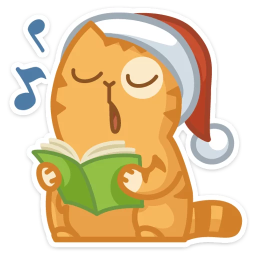 🎅 Стикер «Новогодний Персик» для Telegram