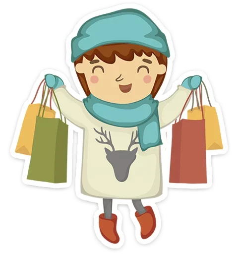 🎁 Стикер «New Year&;s» для Telegram