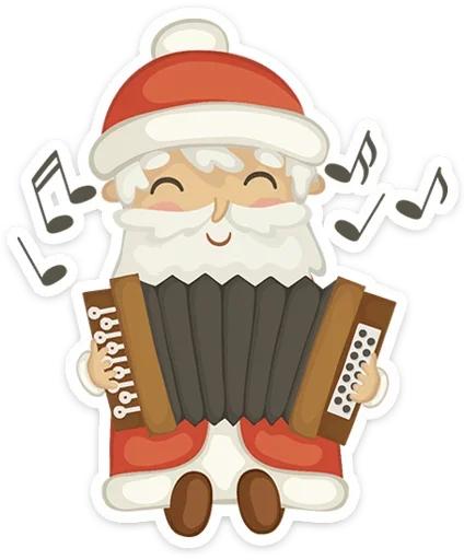 🎶 Стикер «New Year&;s» для Telegram