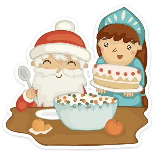 🥧 Стикер «New Year&;s» для Telegram