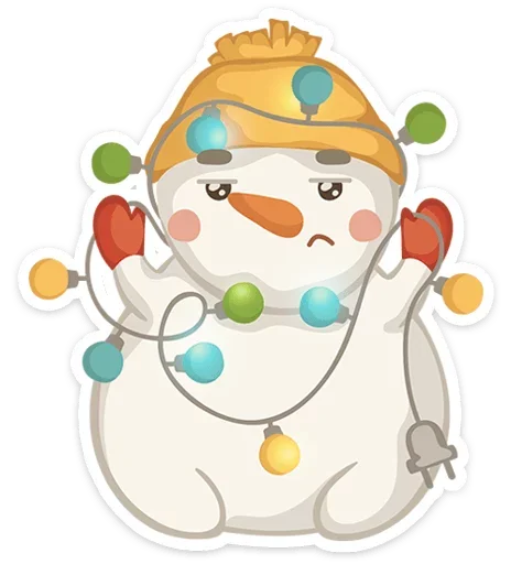 😒 Стикер «New Year&;s» для Telegram