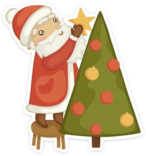 ⭐ Стикер «New Year&;s» для Telegram